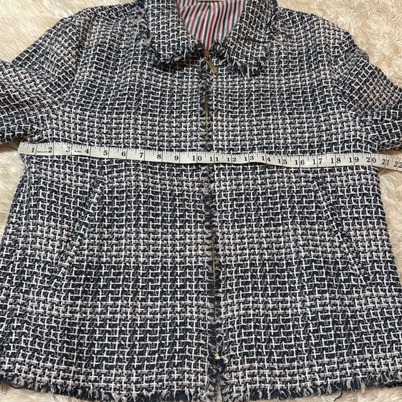 Thom Browne Frayed Tweed Golf Jacket - Size Small - Picture 12 of 12